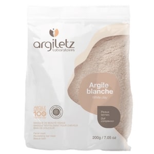 Argiletz white clay dull complexion powder