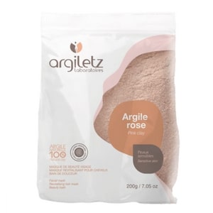Argiletz pink clay sensitive skin powder