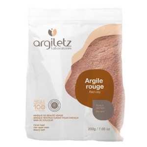 Argiletz red clay powder for dry skin