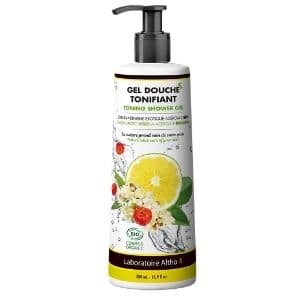 Lab Altho Toning shower gel Lemon, Exotic verbena, Acerola ORGANIC 500ml.