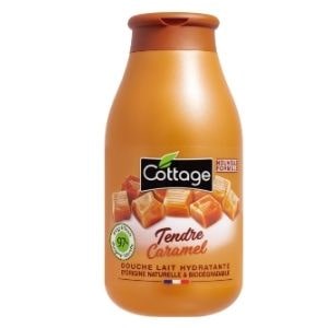 Cottage douche lait hydratant tendre caramel 250ml.-min