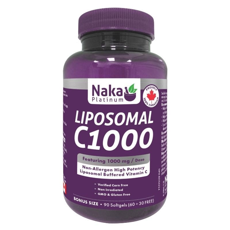 naka vitamine c liposomal 1000mg 90 gelules